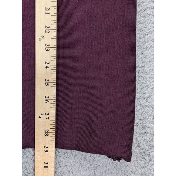Lane Bryant Light Open Cardigan Women 22/24 Purple Knit 3/4 Sleeve Lace Back T32 - Picture 15 of 16